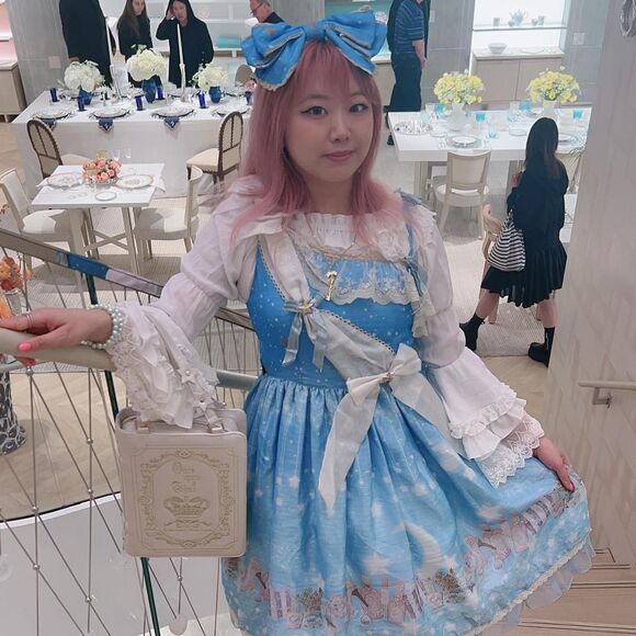 BTSSB Sax Blue JSK and Headbow Set - Picture 4 of 5